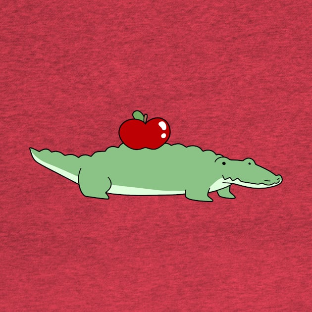 Apple Crocodile by saradaboru